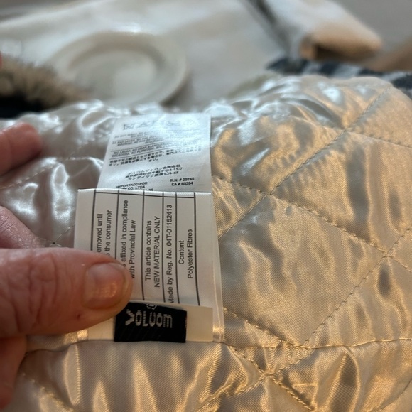 Volcom Showdown Jacket Coat wool blend tribal fur collar gorgeous S - Picture 11 of 16